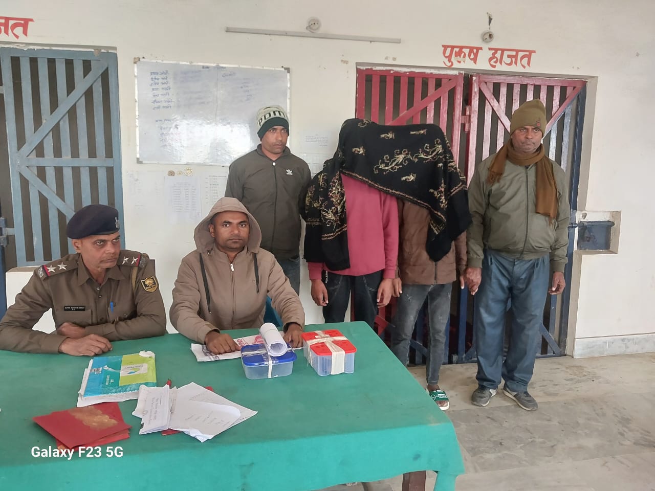 साठी पुलिस ने देसी कट्टा व जिंदा कारतूस के साथ दो युवक को गिरफ्तार भेजा जेल