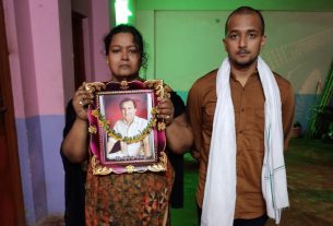विनीता देवी अपने पति के हत्यारों की गिरफ्तारी तथा अपने बेटों की जान माल की रक्षा के लिए लगाई एसीपी से गुहार।