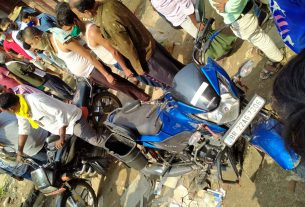 बाइक की डिक्की से लगभग दो लाख रुपये की चोरी, जांच में जुटी पुलिस।
