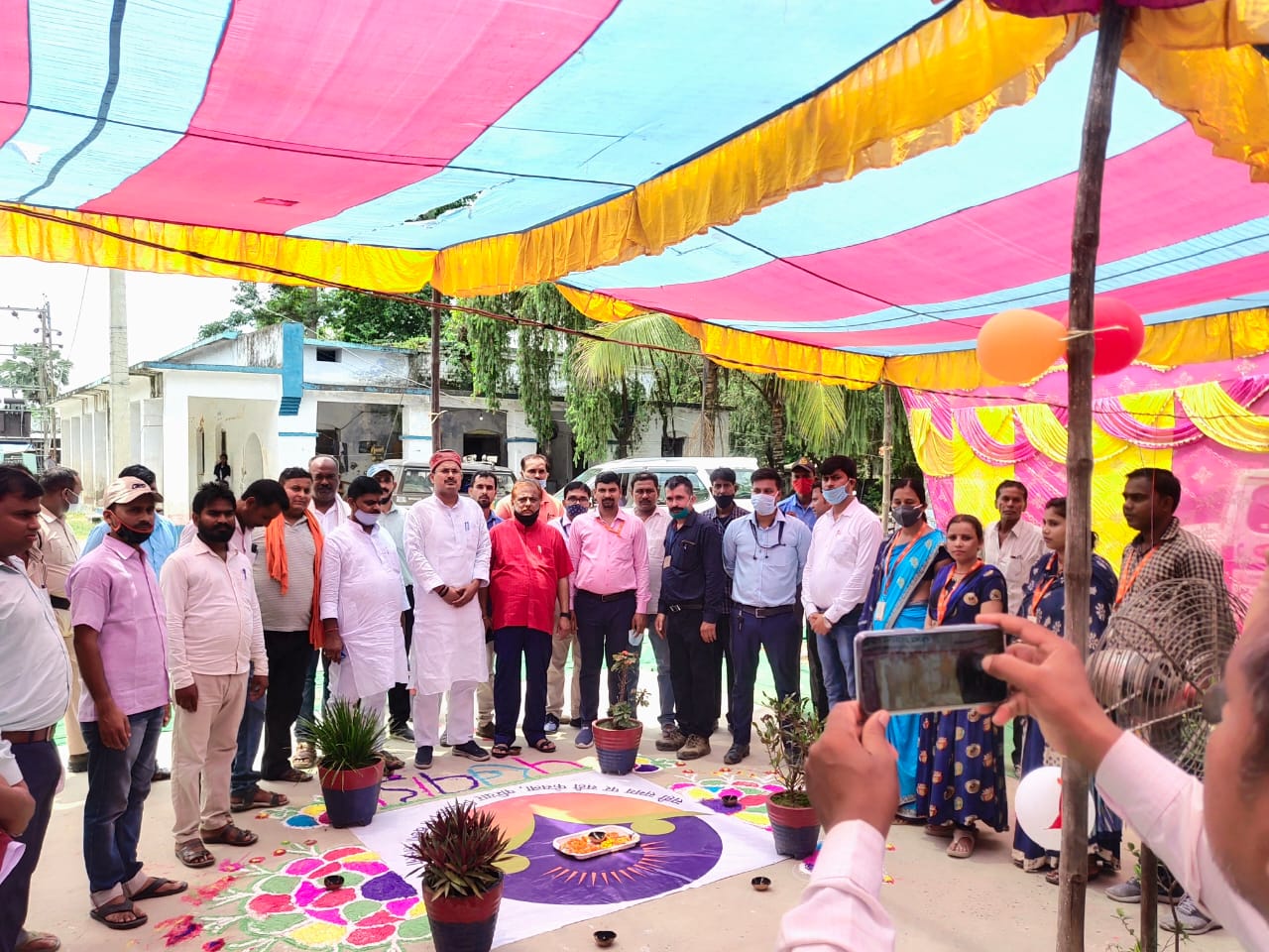 पूर्व सहकारिता मंत्री राणा रणधीर सिंह ने किया जनसंख्या नियंत्रण कार्यक्रम की शुरुआत।