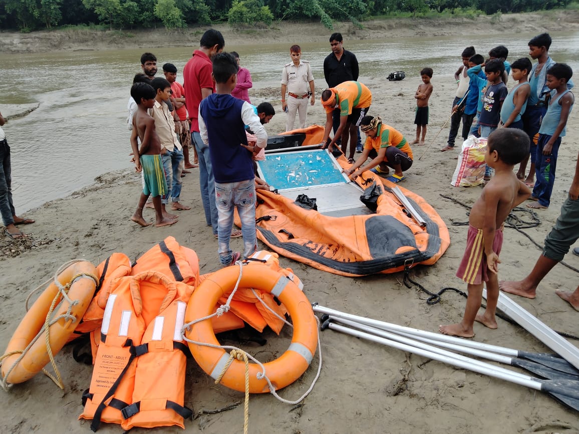 नहाने के क्रम में एक लड़की के डूबने से हुई मौत, एनडीआरएफ की टीम ने शव को खोजकर निकाला।