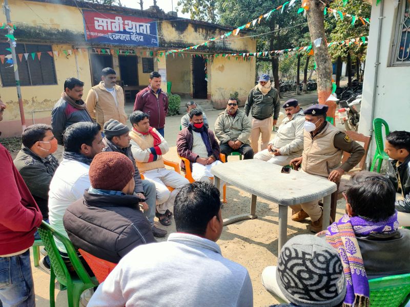 जनप्रतिनिधि के शिष्टमंडल से  थानाध्यक्ष ने कहाँ दोषि को किसी भी हाल में बख्शा नहीं जाएगा।