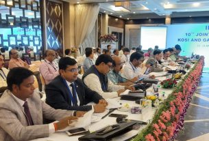 कोसी एवं गंडक परियोजनाओं पर भारत-नेपाल संयुक्त समिति की 10 वी बैठक का आयोजन पटना में शुरू।