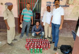 48 बोतल नेपाली वीयर के साथ एक गिरफ्तार, जेल!