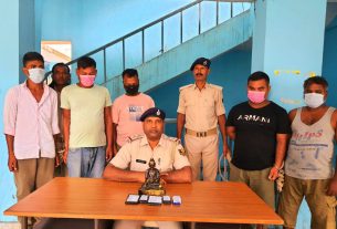 पांच अंतरराष्ट्रीय तस्ककर मौर्य कालीन महात्मा बुद्ध की मूर्ति के साथ पुलिस के हत्थे चढ़े!