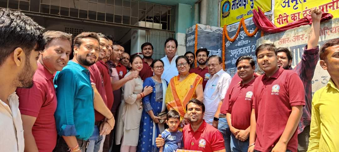अमृतधारा क्या हुआ शुभारंभ अब मिलेगा सालों भर रोगियों को शुद्ध पेयजल।