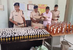 बैरिया पुलिस ने 119 लीटर शराब किया बरामद घटनास्थल से कारोबारी हुआ फरार!