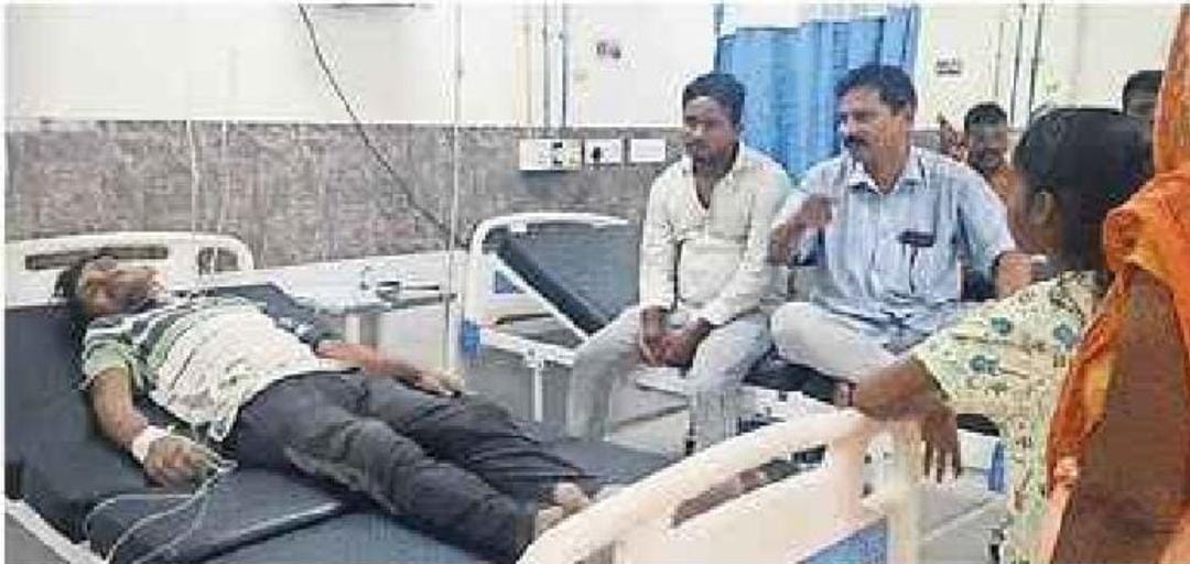 नशा खिलाकर टेंपो चालक को बदमाशों ने लुटा।