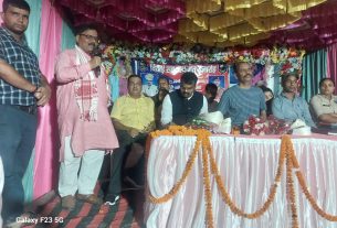 साठी थाना में पदस्थापित नव नियुक्त थाना अध्यक्ष विनय कुमार ने किया ‌पदभार ग्रहण।