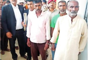देवर भाभी डबल हत्याकांड में तीन को उम्र उम्र कैद की सजा के साथ एक-एक लाख का जुर्माना।