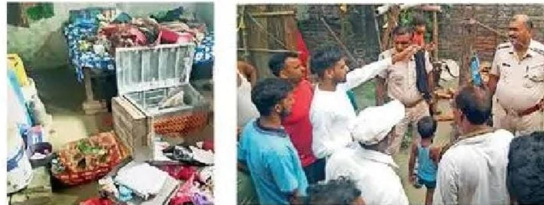मझौलिया में बेटी की शादी के लिए रखा गया जेवर,नगद चोरों ने कर ली चोरी,पसरा मातम।