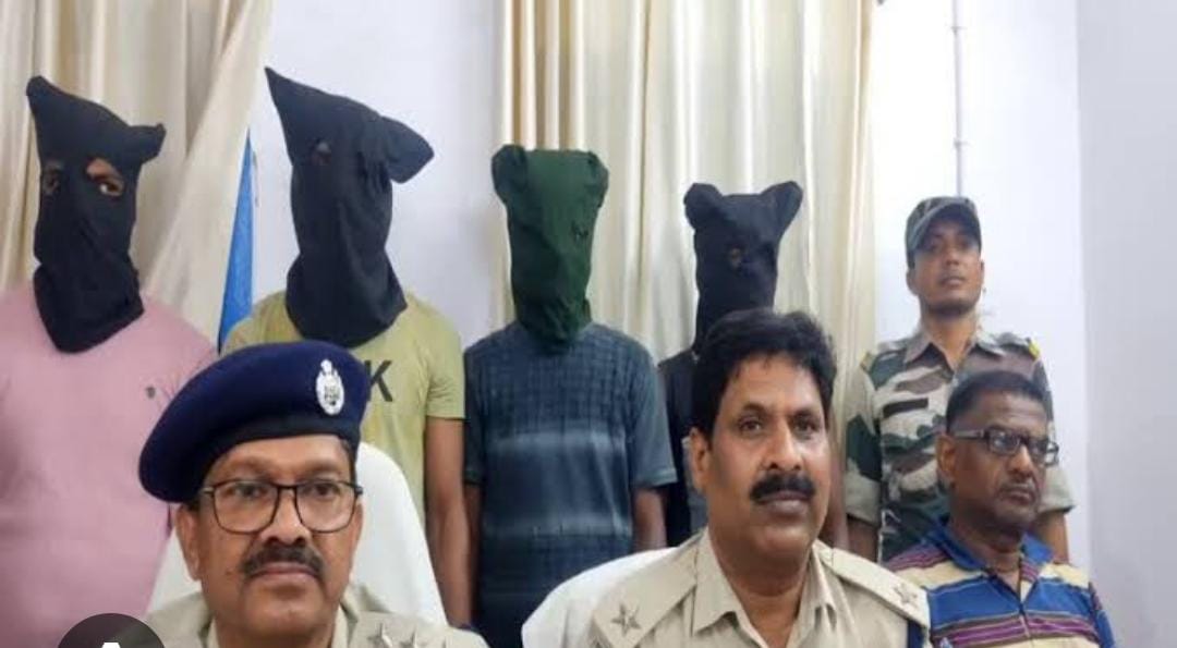 पुलिस ने चार फ्रॉड साइबर अपराधी को किया गिरफ्तार।