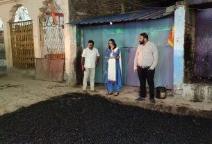 सघन शहरी क्षेत्र की प्रमुख सड़कों के रिपेयरिंग कर मोटरेबल होने से राहगीर और नागरिकों को हो रही सुविधा: गरिमा