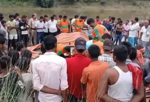 ससुरालआए युवक की सड़क हादसे में हुई मौत,बस चालक धराया।