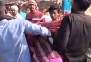 सड़क पार करते समय तेज रफ्तार पिकअप ने महिला को मारी ठोकर,मौत,चालक फरार।