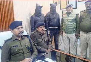 351कॉटन शराब हुआ जब्त, पुलिस कार्रवाई में दो हुए गिरफ्तार,यूपी से लाई गई थी।