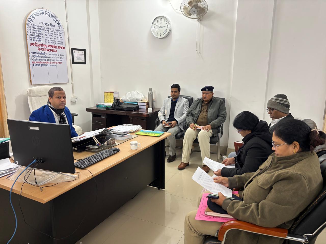 बाल विवाह मुक्त भारत अभियान को ले बैठक।