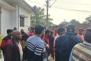 लौरिया के लंगड़ी गांव में संदिग्ध हालात में युवक की मौत, परिजनों ने जताई हत्या की आशंका।