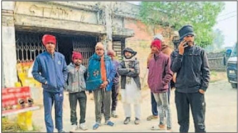 दो बाइकों की आमने सामने हुई जोरदार टक्कर में टेंट व्यवसायी की हुई मौत।